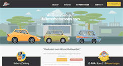 Desktop Screenshot of halteverbotszonen.com